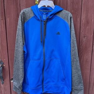 Adidas ClimaWarm Blue Hoodie